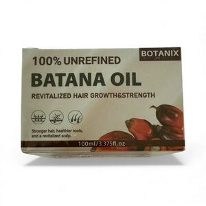 Botanix 100% unrefined Batana Oil for Hair Growth -New Size 3.375fl. oz